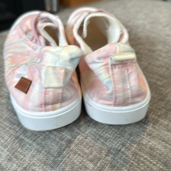 Jenn Ardon Canvas Deep Pink Tie Dye Shoes Size 9 - Picture 4 of 6